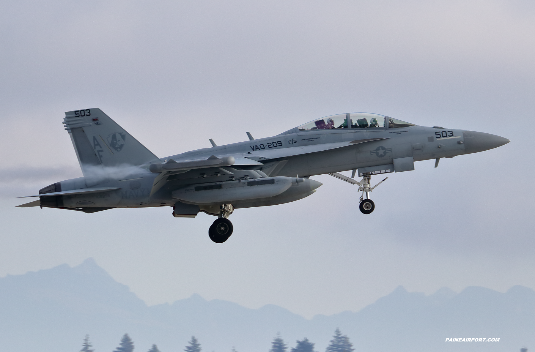 EA-18G 166899 at Paine Field