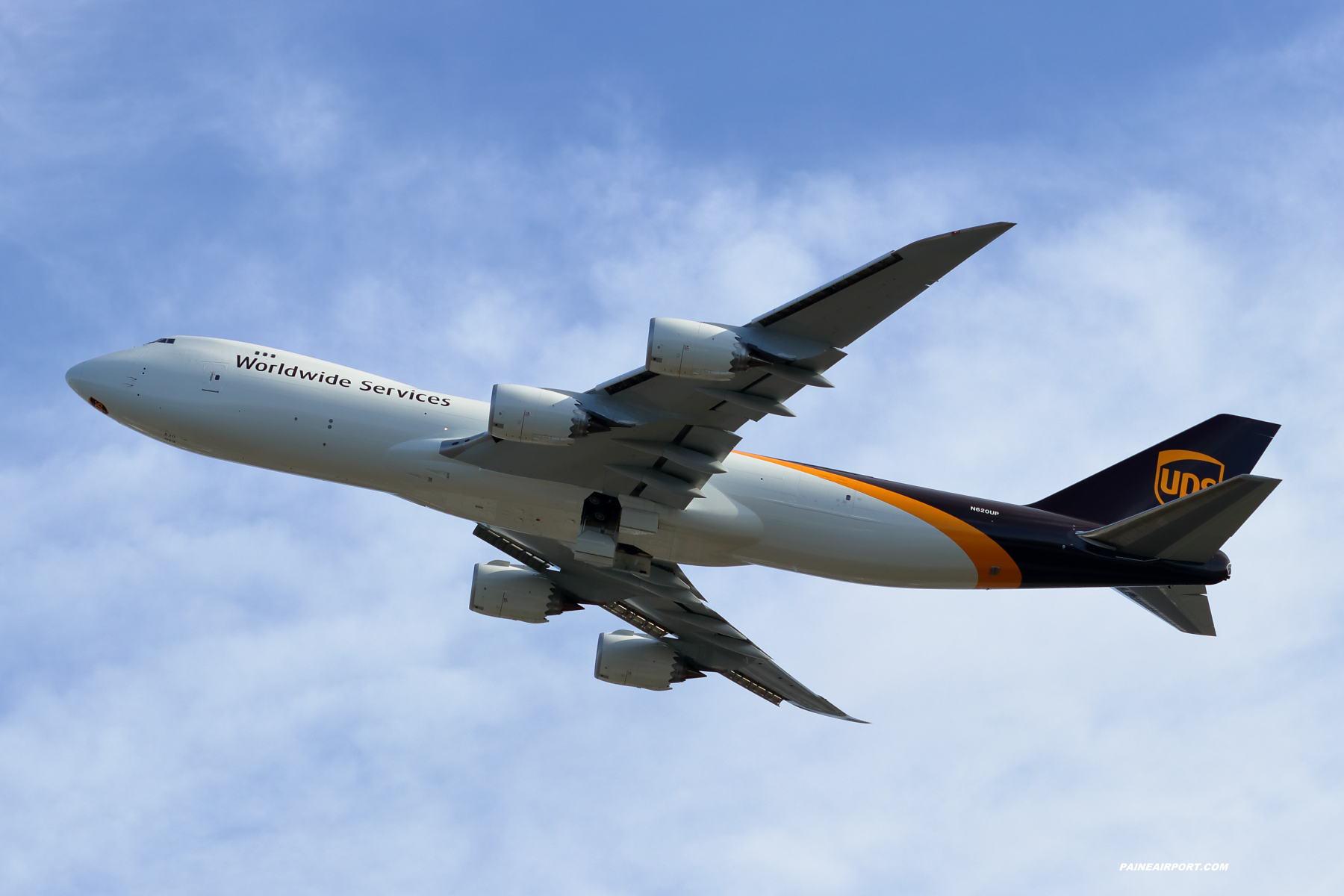 UPS 747-8F N620UP at Paine Field