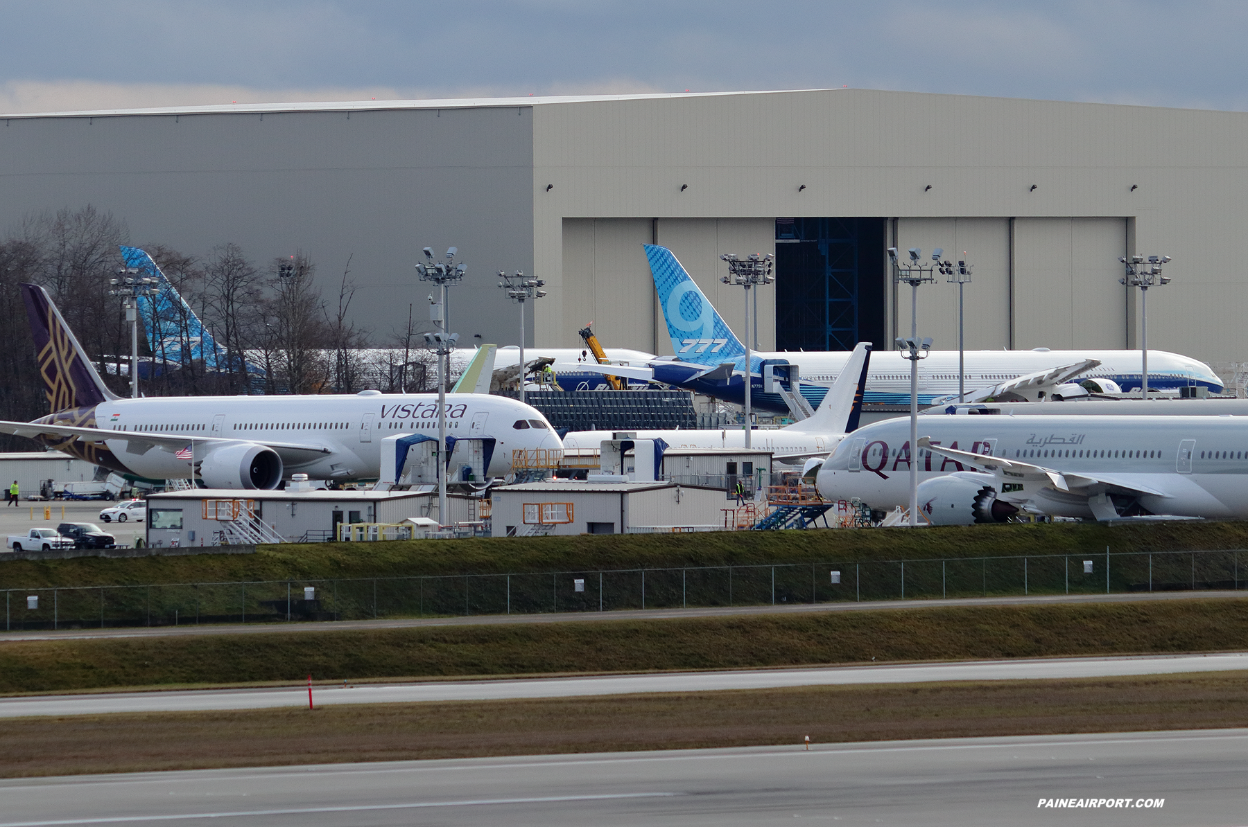 N779XW and N779XX at Paine Field 