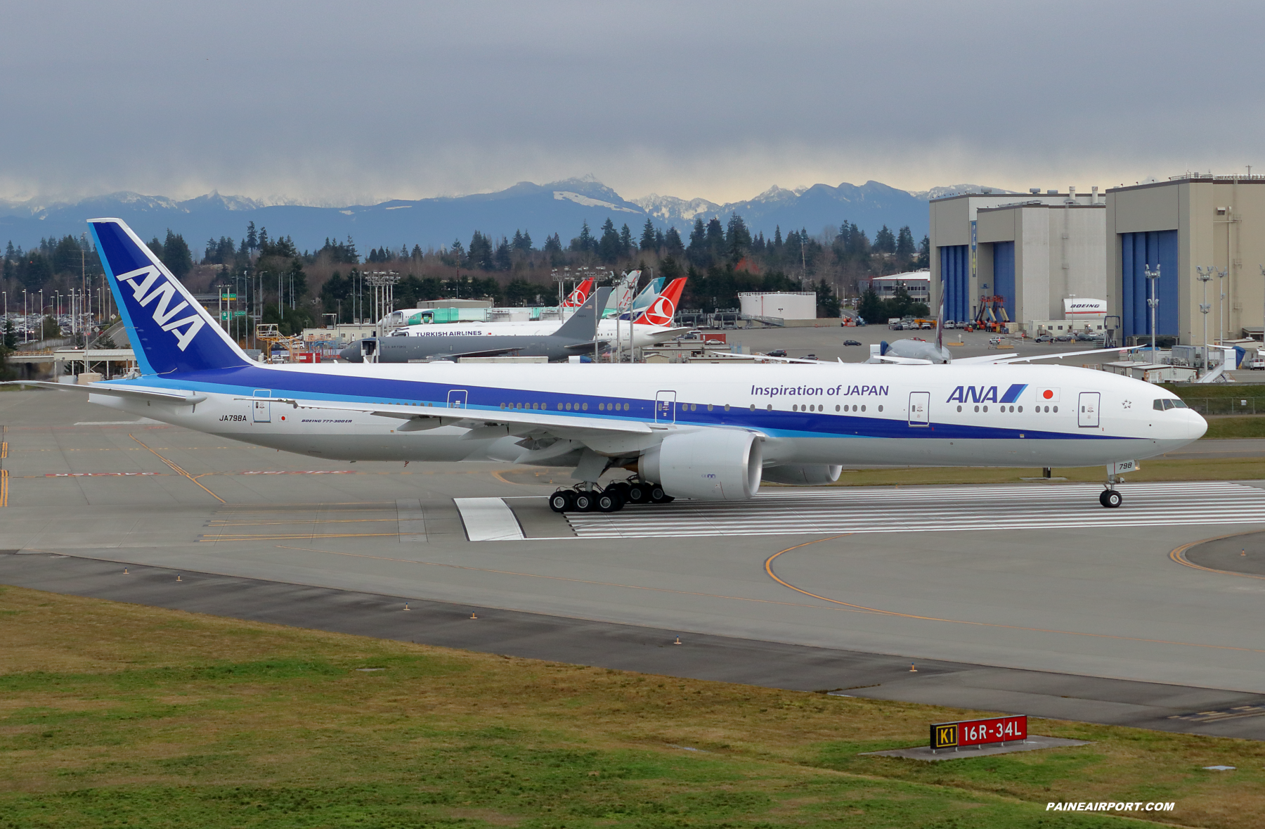 ANA 777 JA798A at Paine Field