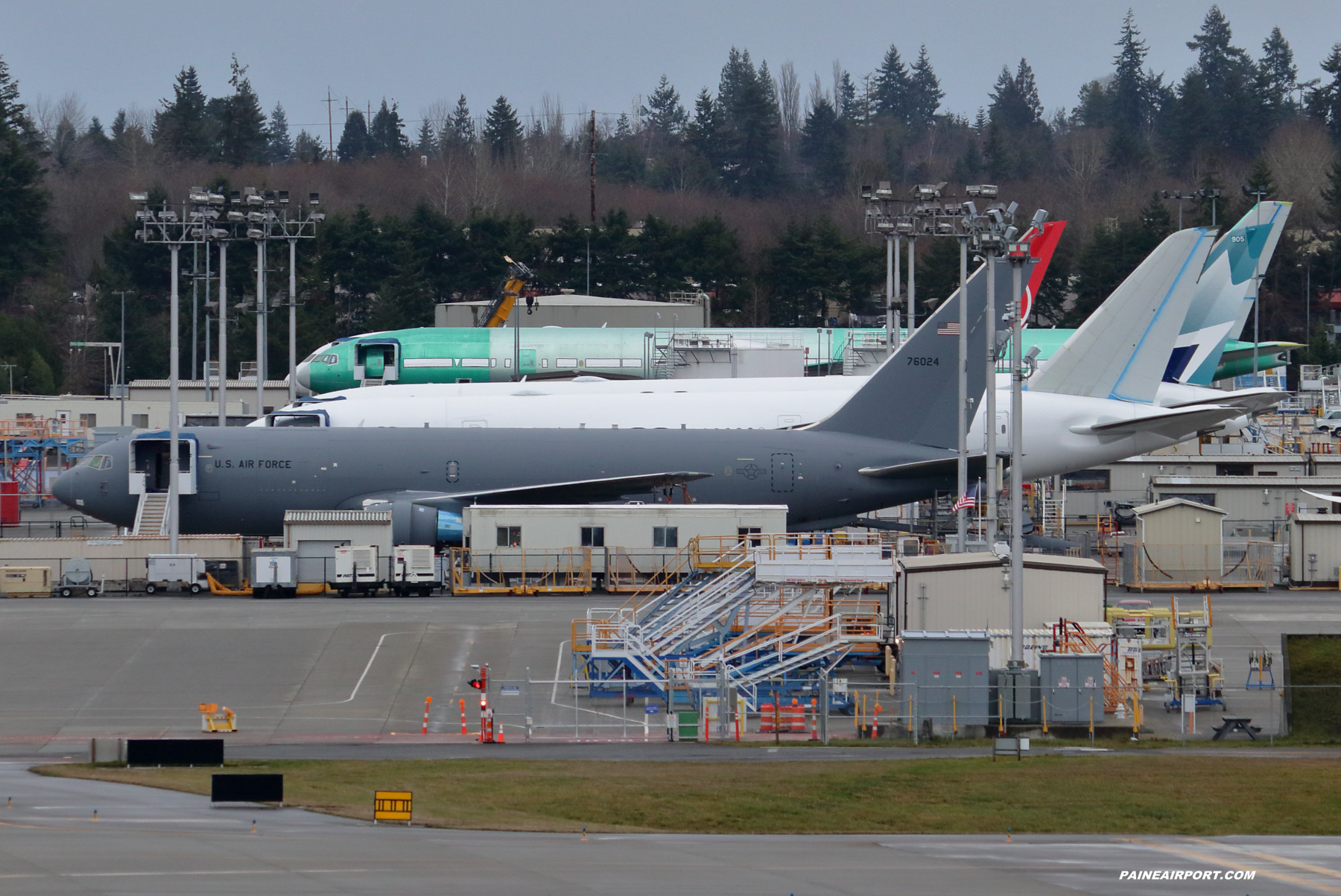 Uzbekistan Airways 787-8 line 965 at Paine Field