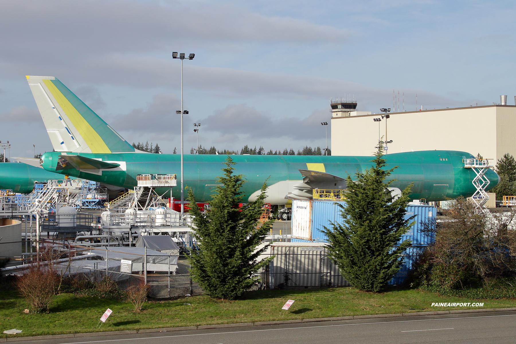 AirBridgeCargo 747-8F at Paine Field