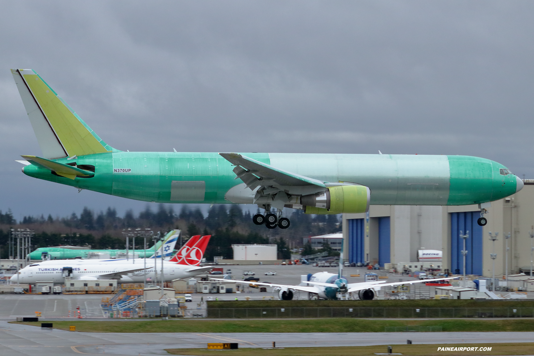 UPS 767 N370UP at Paine Field
