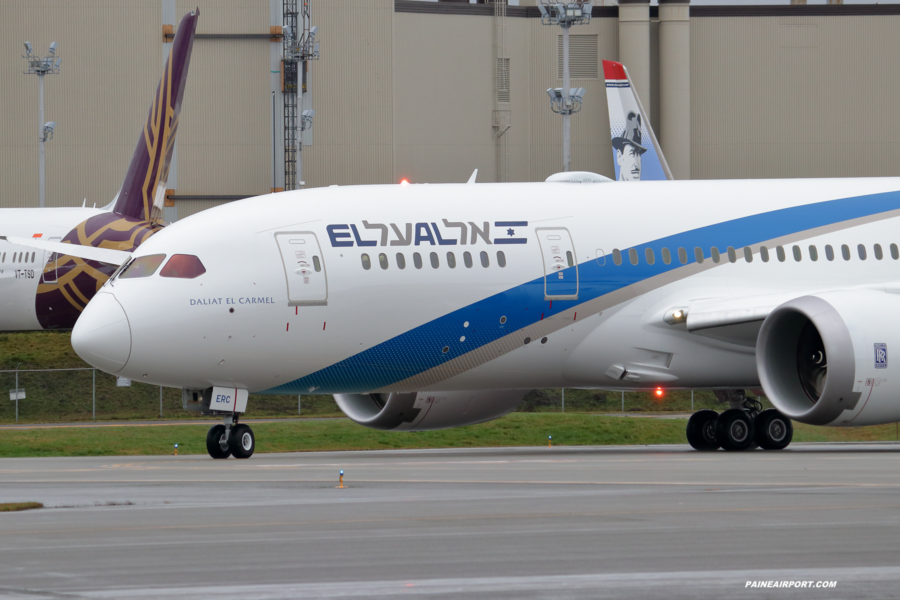 El Al Airlines 787-8 4X-ERC at Paine Field