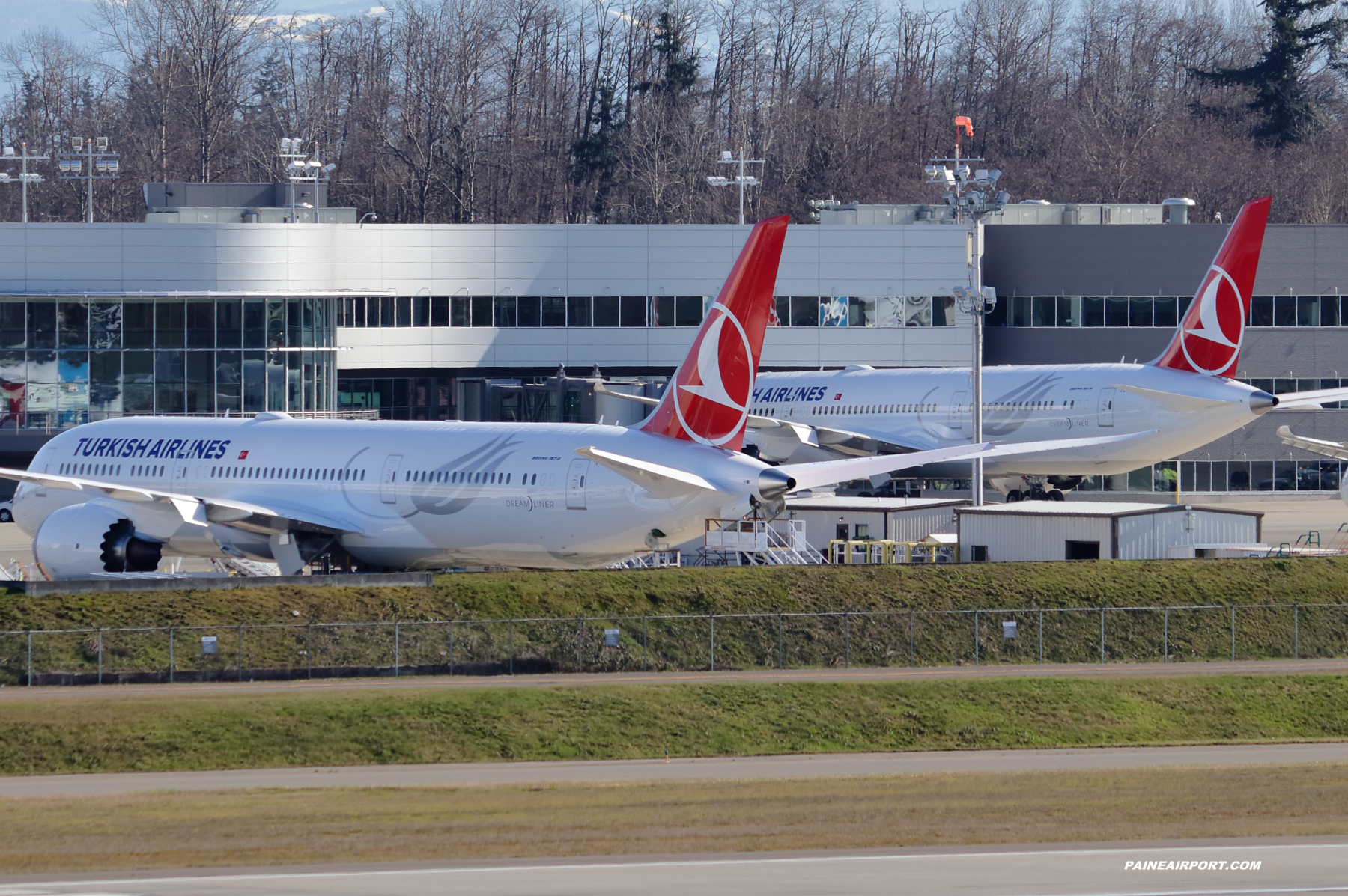 Turkish Airlines 787-9 TC-LLH at Paine Field