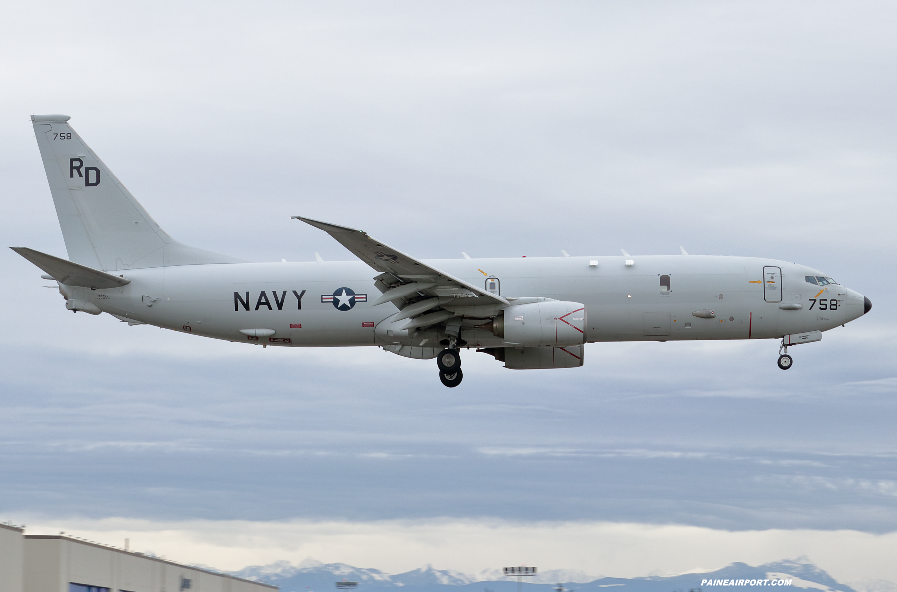 P-8A 168758 at Paine Field