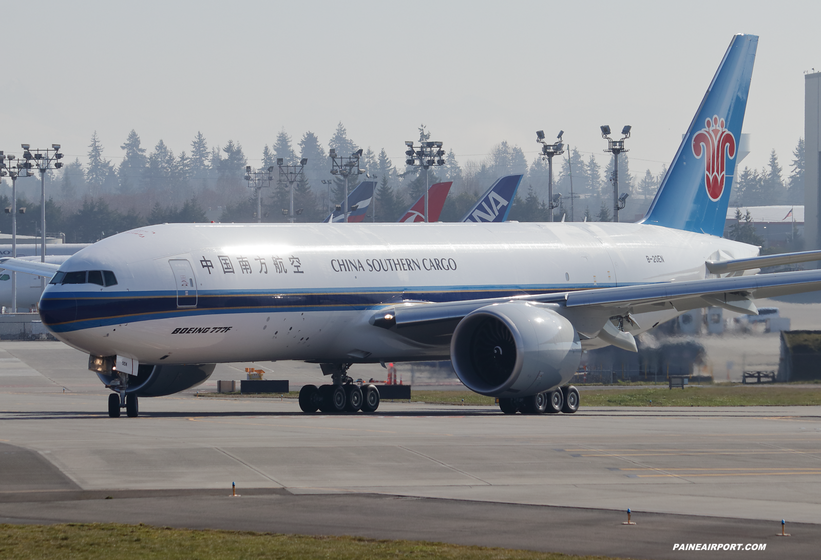 China Southern Cargo 777F B-20EN at Paine Field