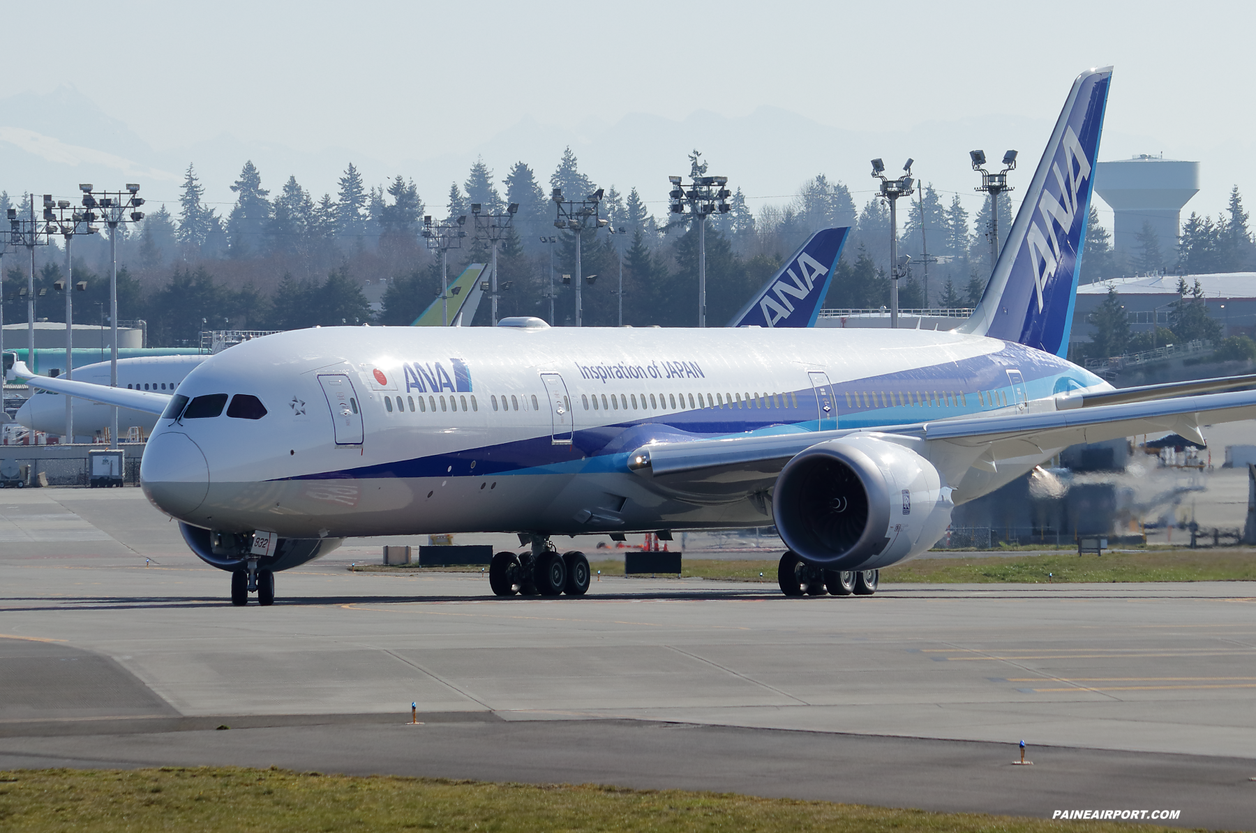 ANA 787-9 JA932A at Paine Field