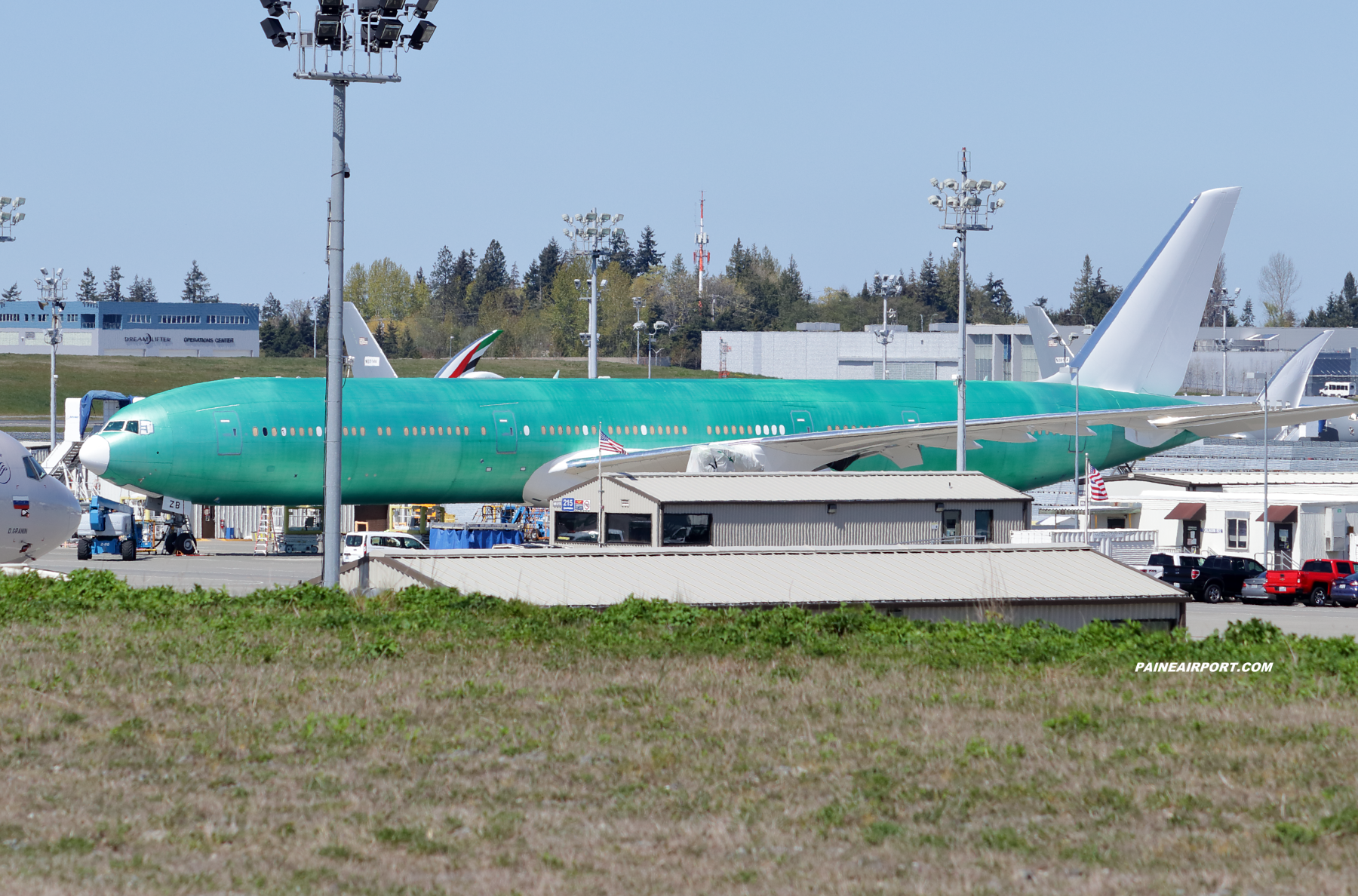 Emirates 777-9 A6-EZB at Paine Field