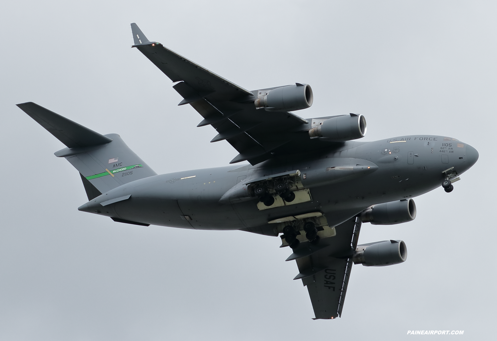 C-17A 02-1105 at Paine Field