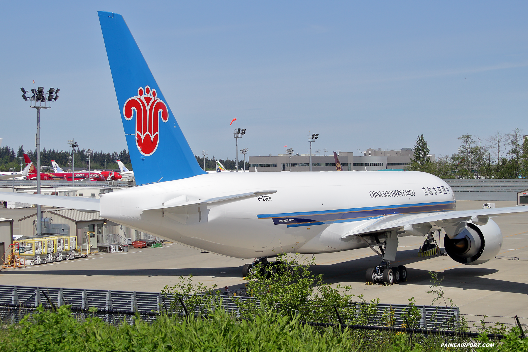 China Southern Cargo 777F B-20EN at Paine Field