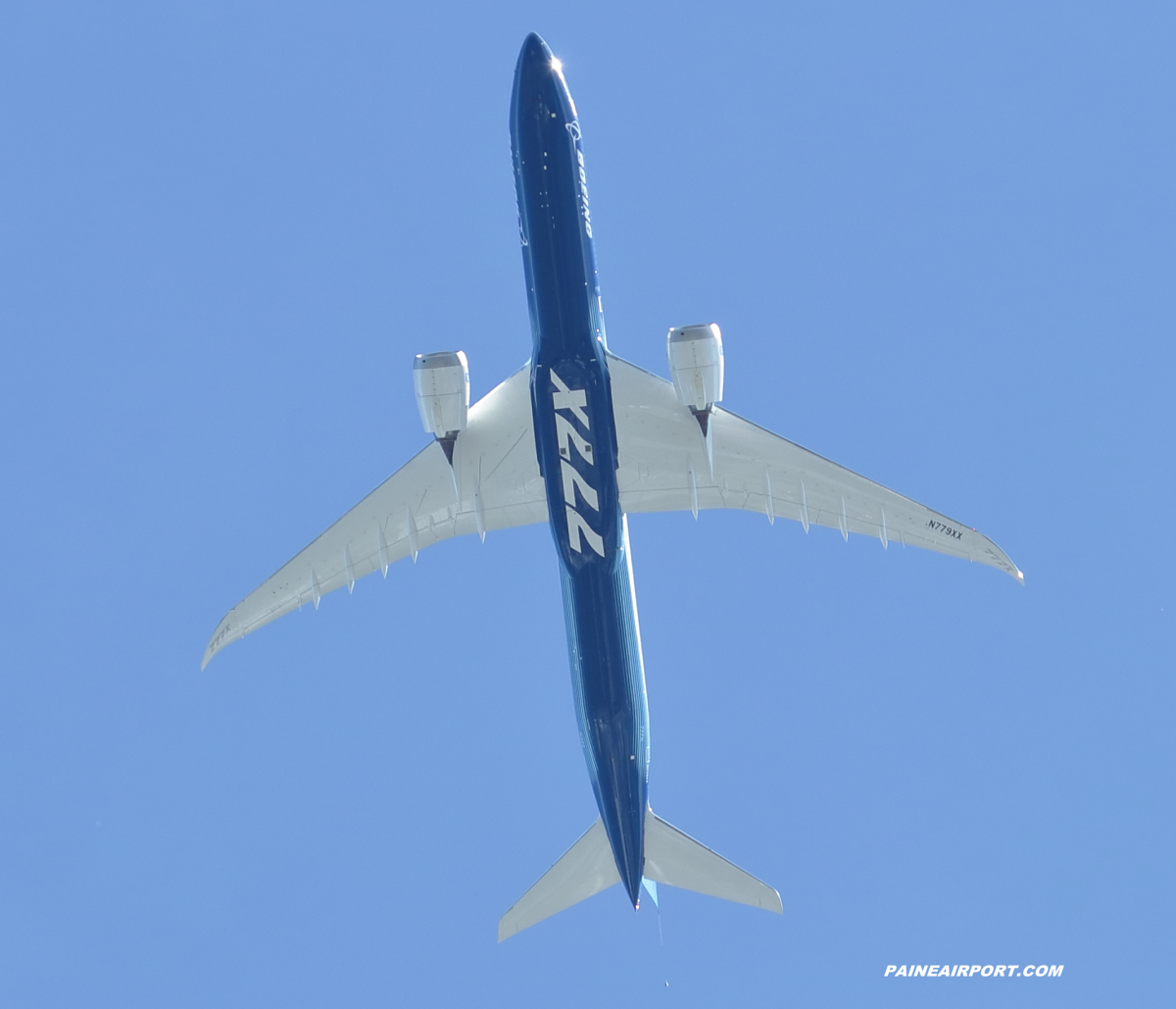 N779XX at Paine Field