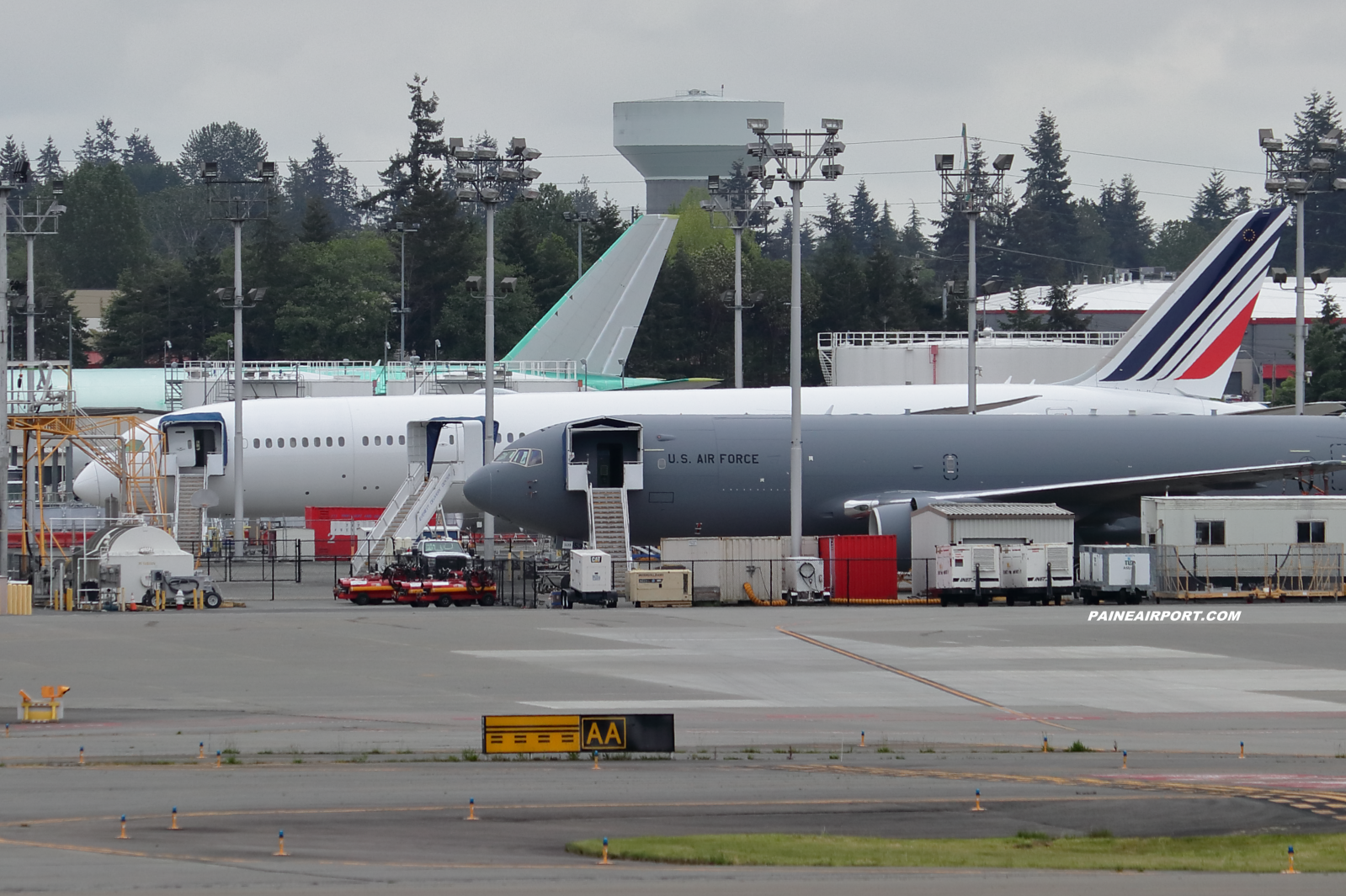 Air France 787-9 at Paine Field
