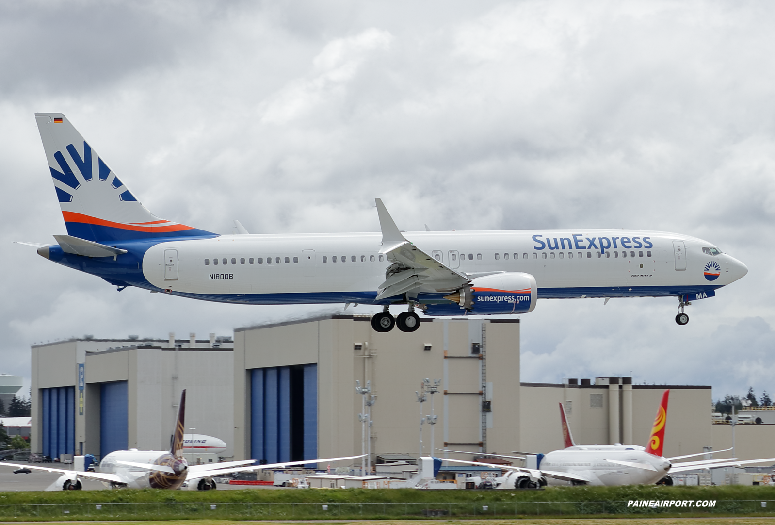 SunExpress 737 D-ASMA at Paine Field