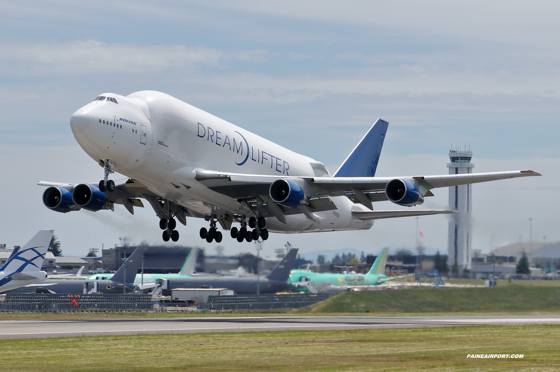 N780BA at Paine Field