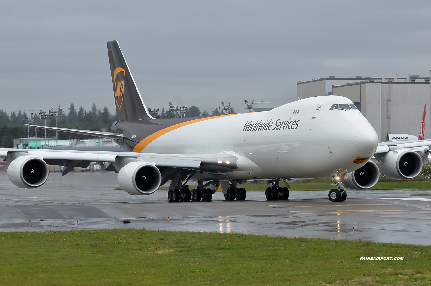 UPS 747-8F N621UP at KPAE Paine Field