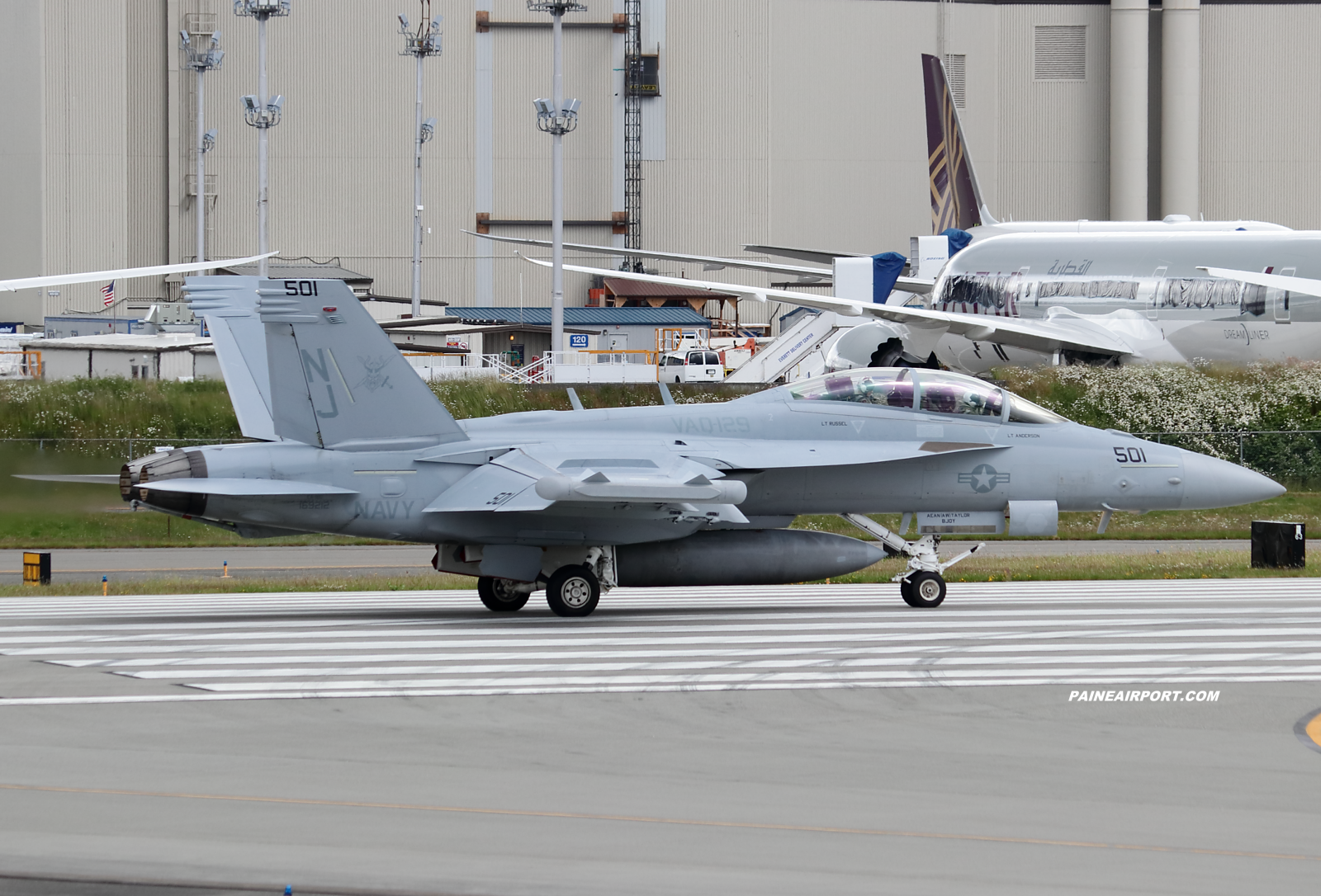 EA-18G 169212 at KPAE Paine Field