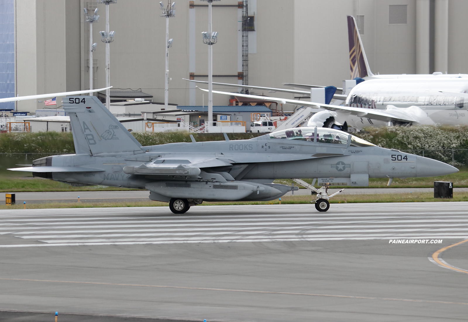 EA-18G 168274 at KPAE Paine Field