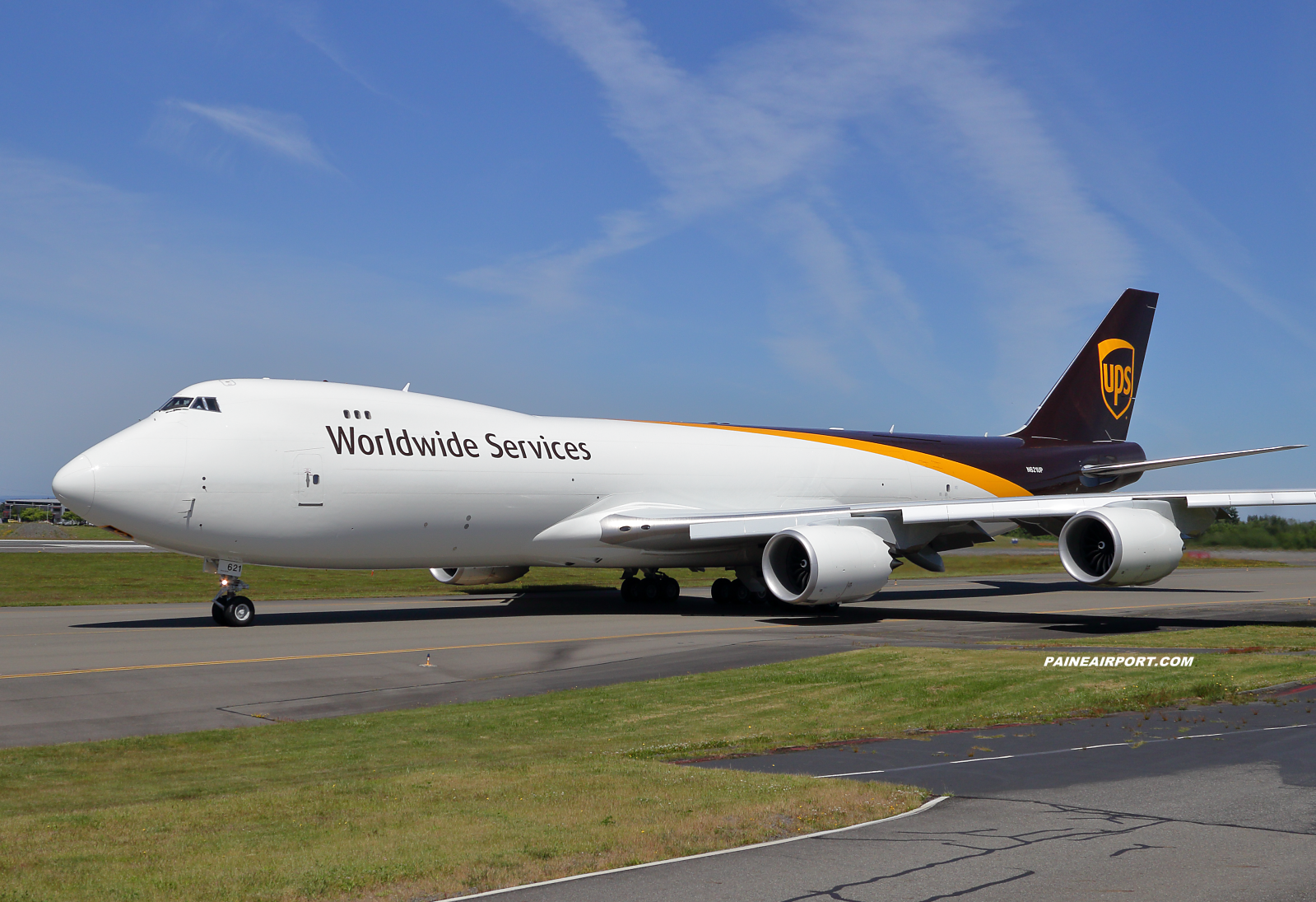 UPS 747-8F N621UP at KPAE Paine Field