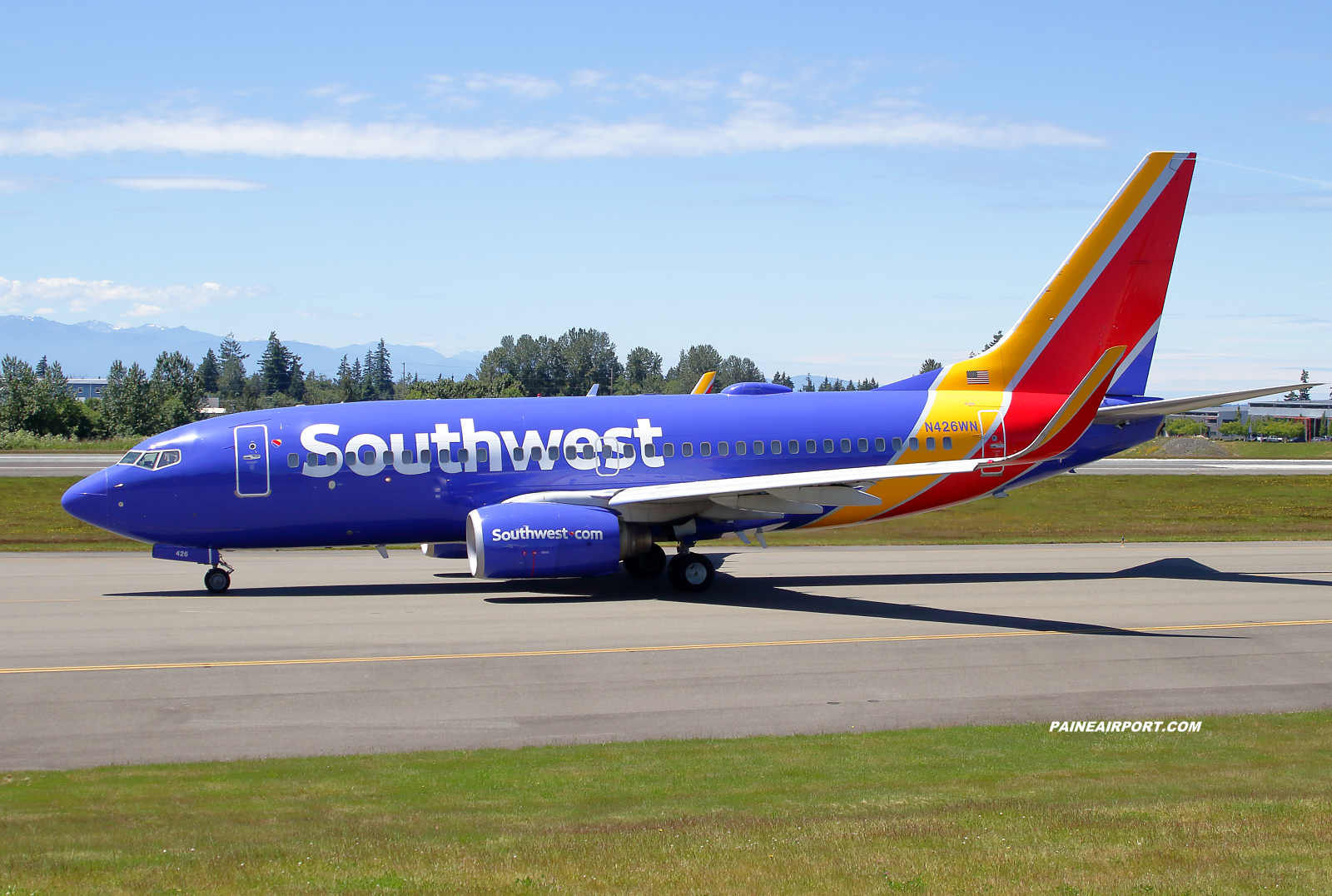 Southwest Airlines 737 N426WN at KPAE Paine Field