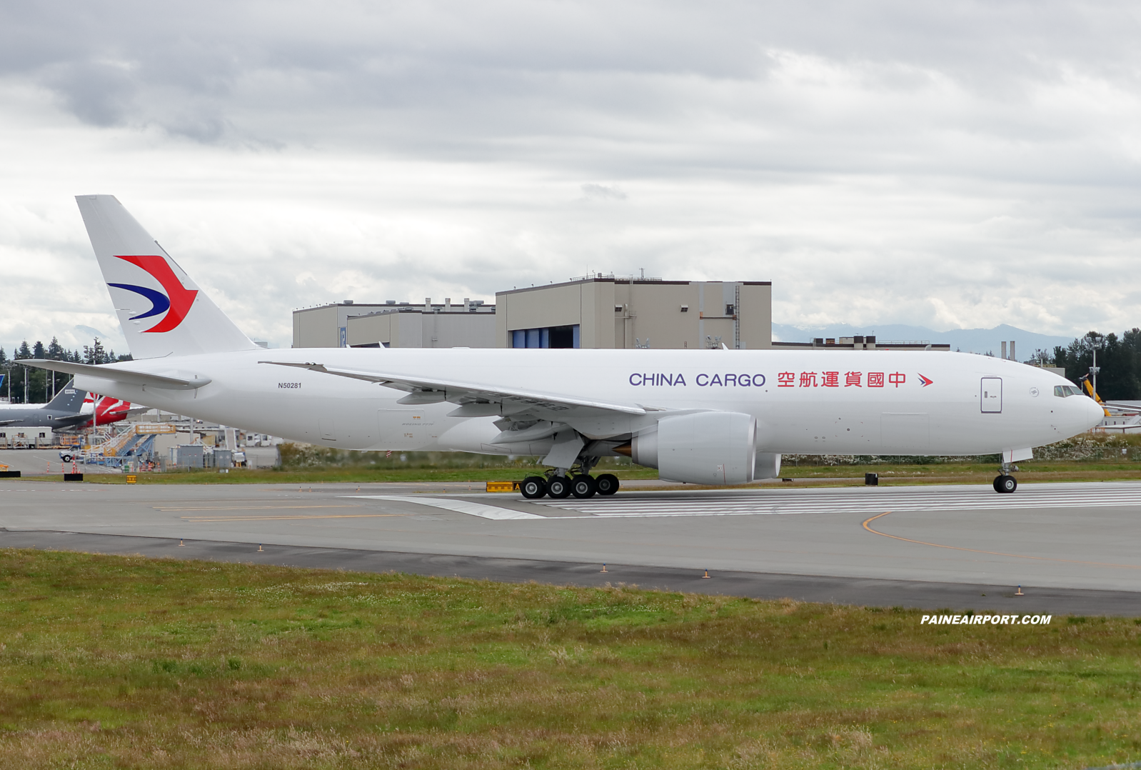  China Cargo 777F line 1657 at KPAE Paine Field 