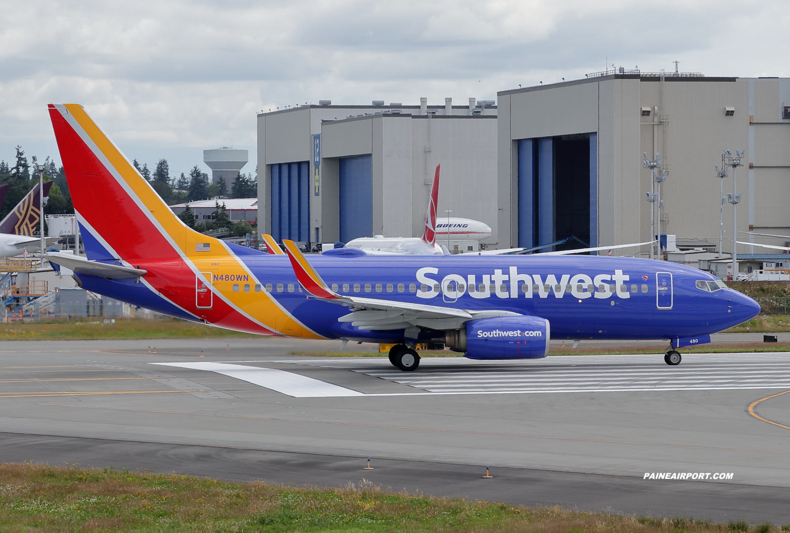 Southwest Airlines 737 N480WN at KPAE Paine Field