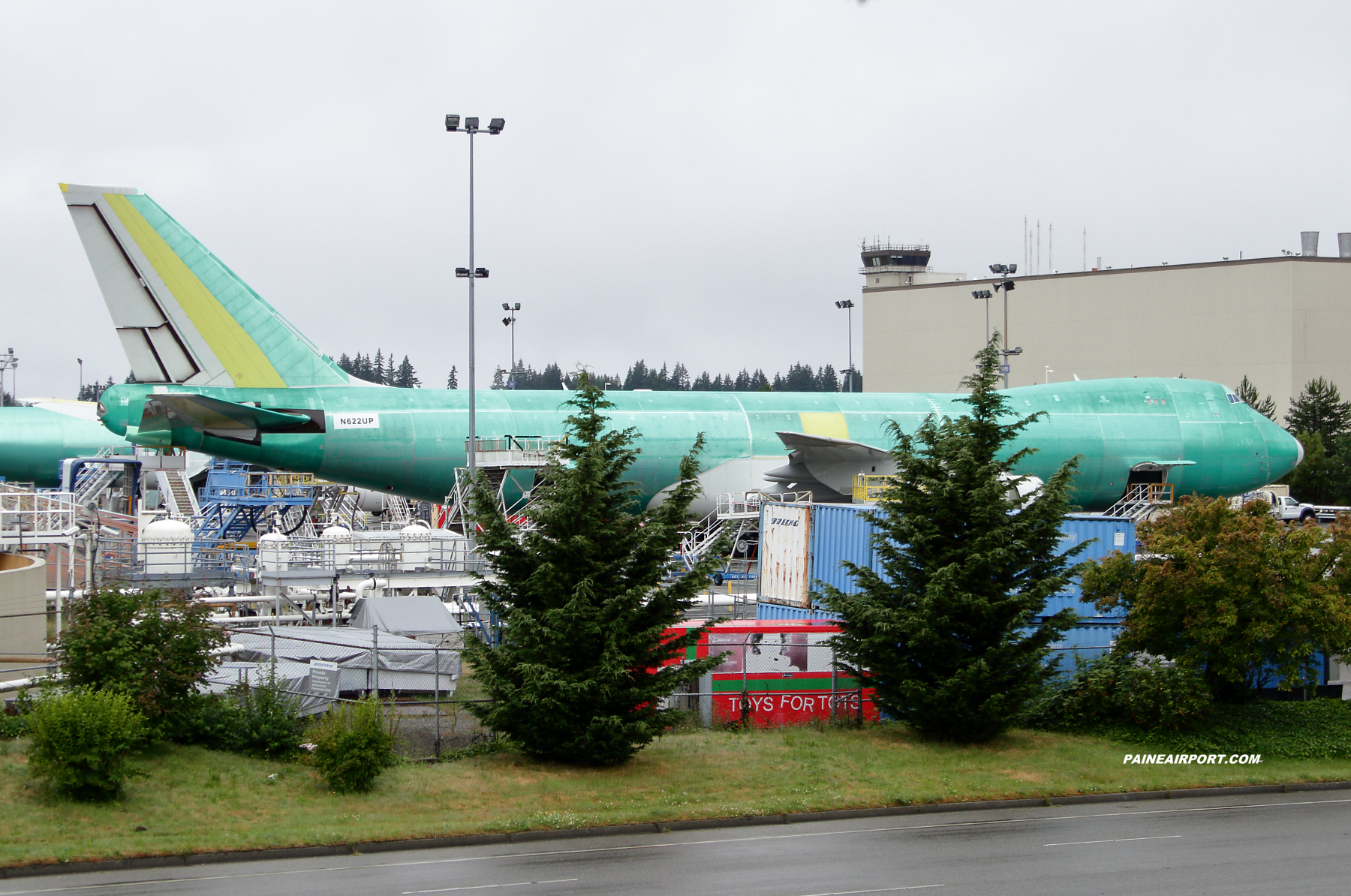 UPS 747-8F N622UP at KPAE Paine Field