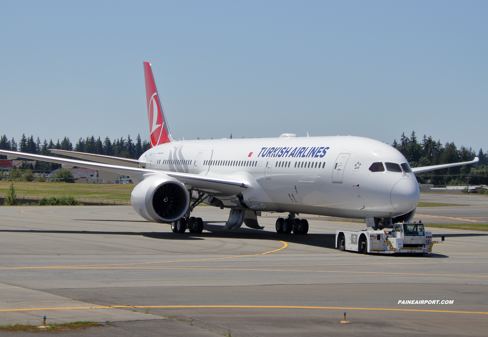 Turkish Airlines 787-9 TC-LLO at KPAE Paine Field