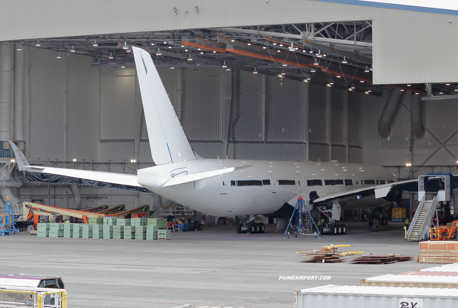 Emirates 777-9 A6-EZD at KPAE Paine Field