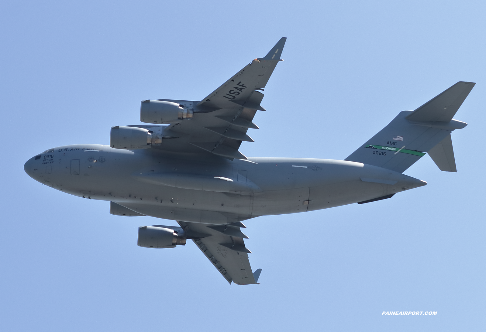 C-17A 10-0216 at KPAE Paine Field 