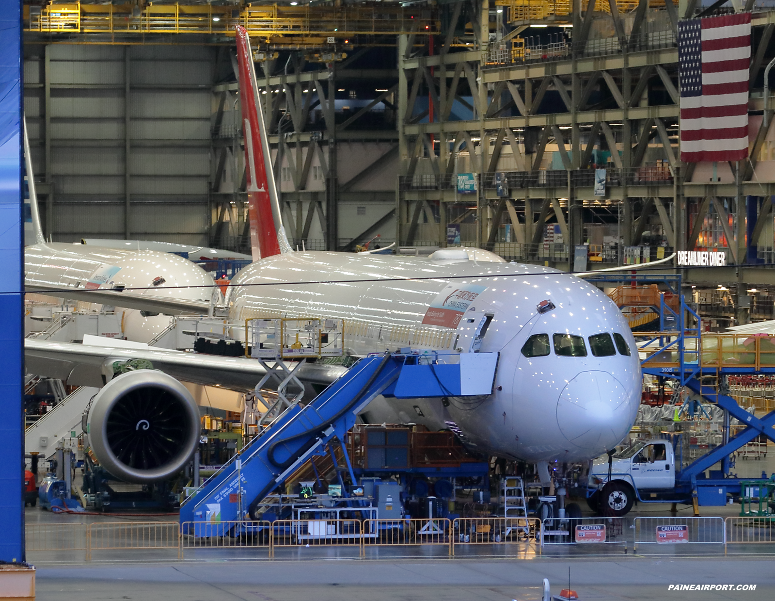 China Eastern 787-9 at KPAE Paine Field