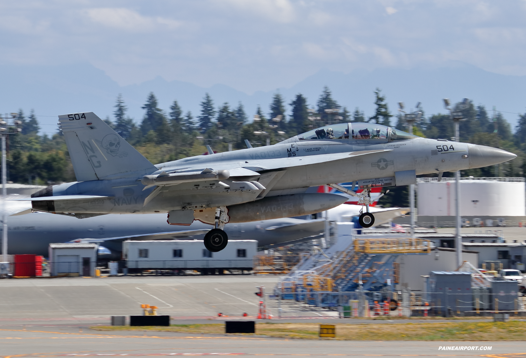 EA-18G 168380 at KPAE Paine Field