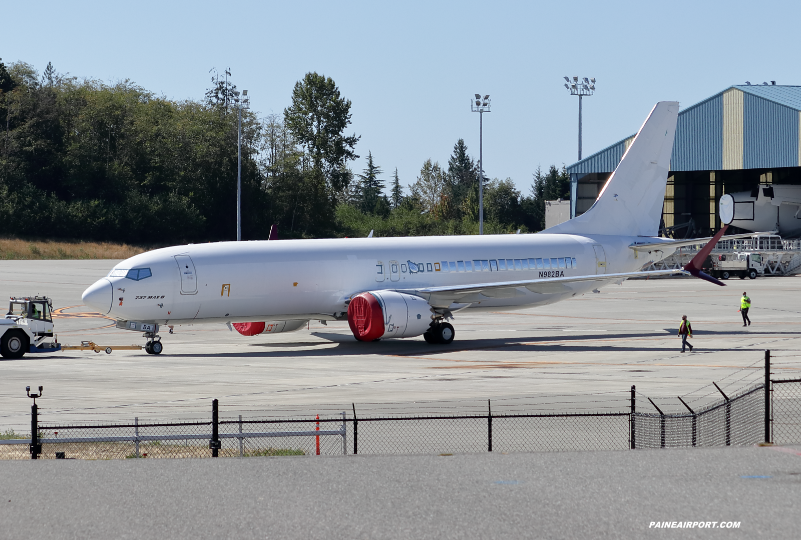 N982BA at KPAE Paine Field 