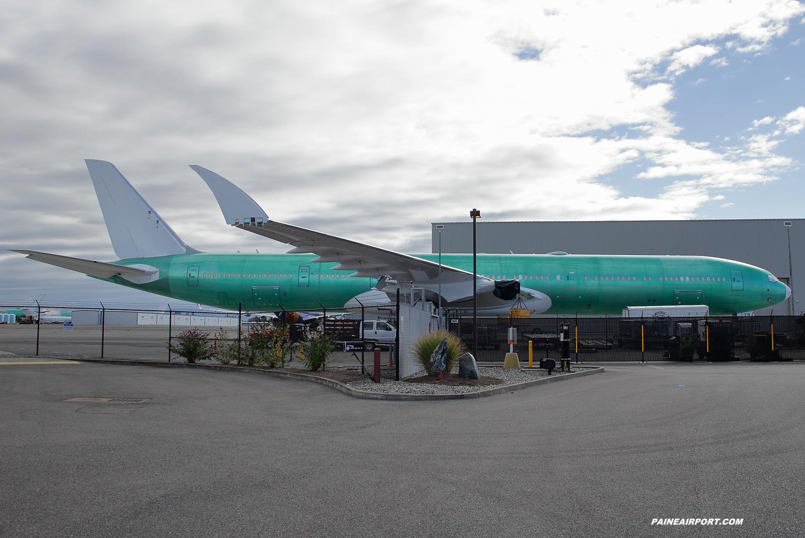 Emirates 777-9 A6-EZB at KPAE Paine Field