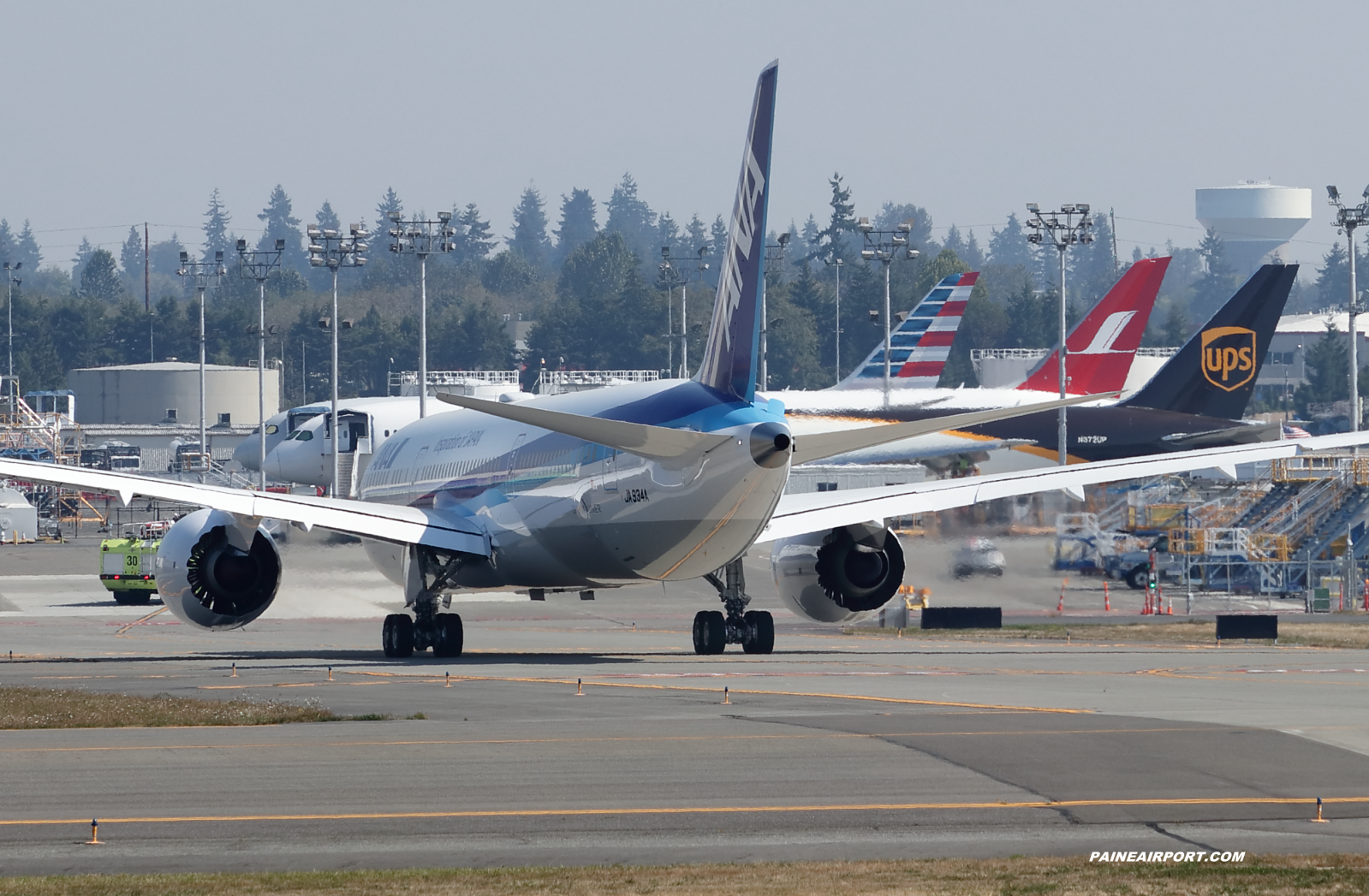 ANA 787-9 JA934A at KPAE Paine Field