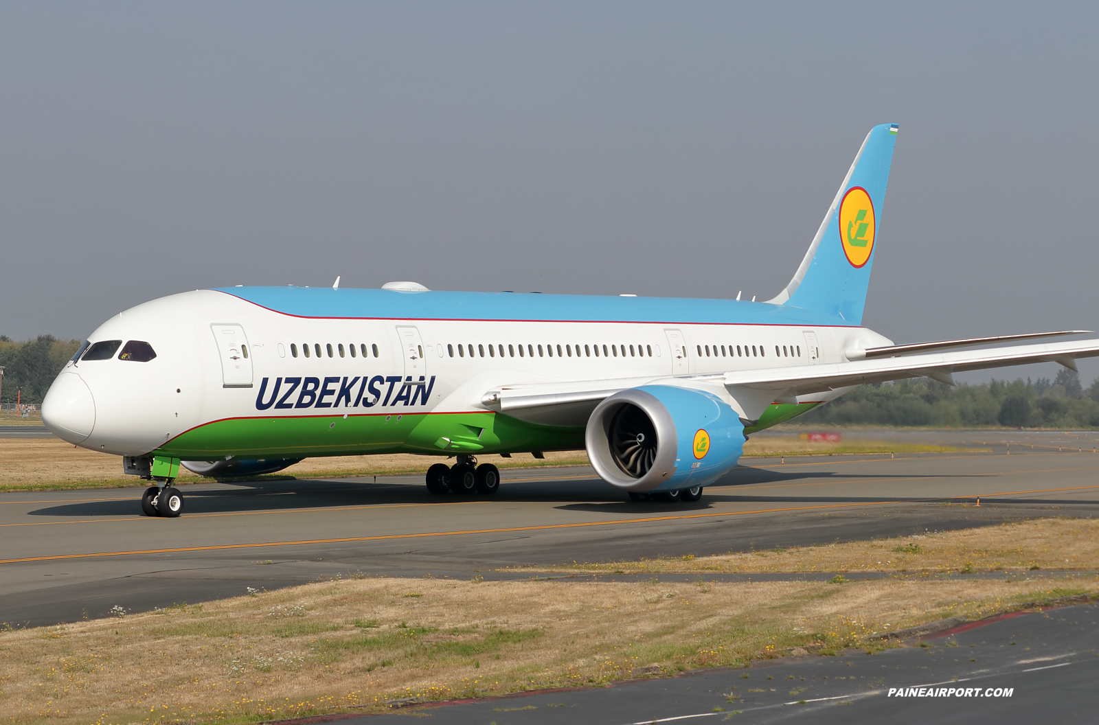 Uzbekistan Airways 787-8 UK78706 at KPAE Paine 