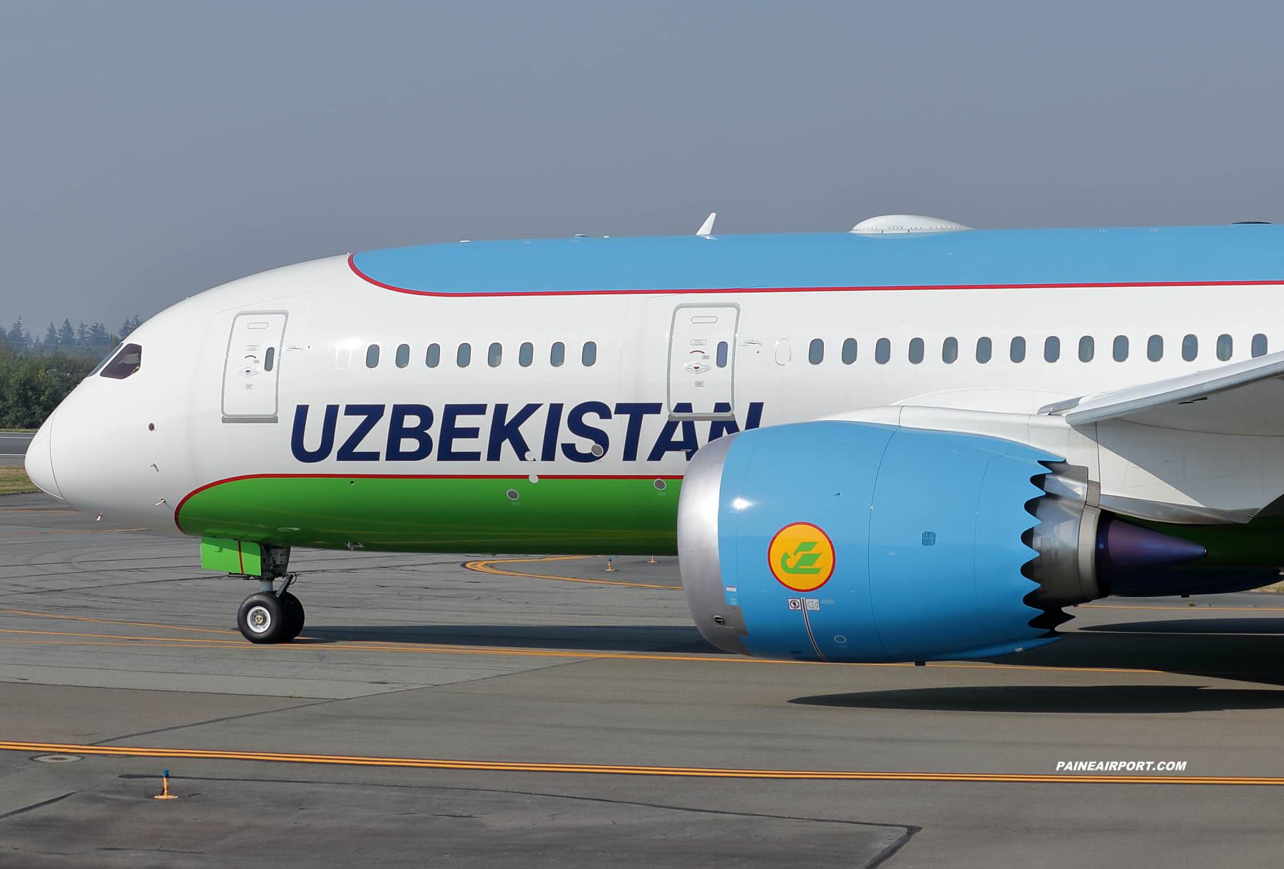 Uzbekistan Airways 787-8 UK78706 at KPAE Paine 