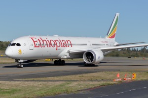 Ethiopian Airlines 787-9 ET-AYC at KPAE Paine Field