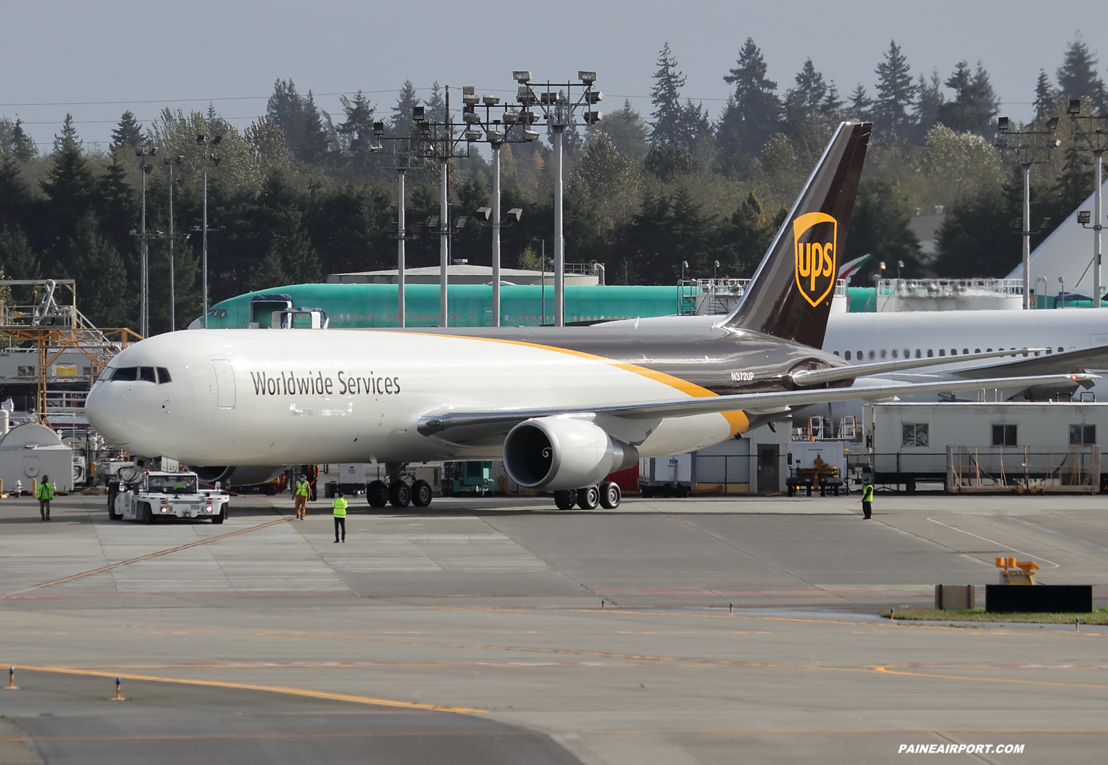 UPS 767 N372UP at KPAE Paine Field