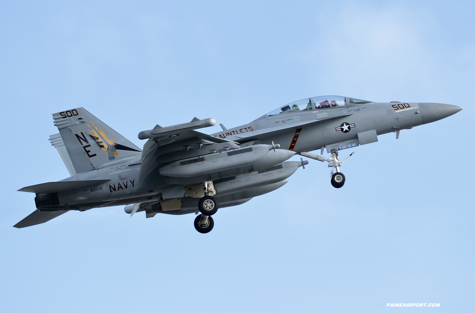 EA-18G 166935 at KPAE Paine Field