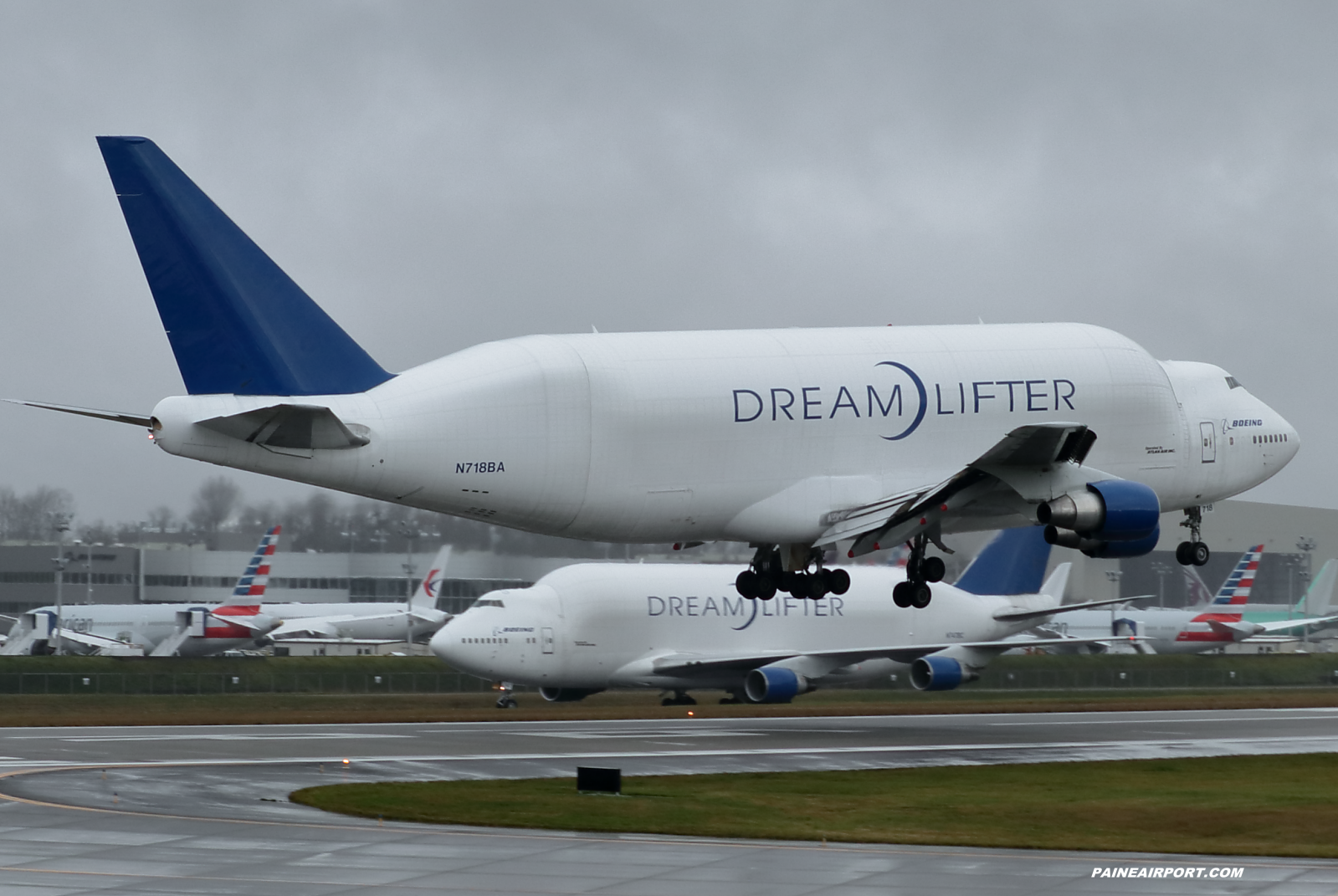 N718BA at KPAE Paine Field