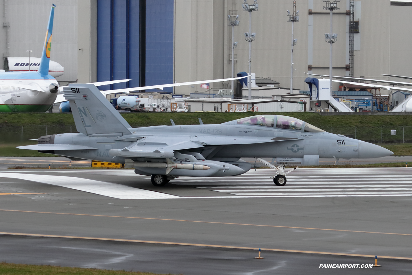 EA-18G 169127 at KPAE Paine Field 