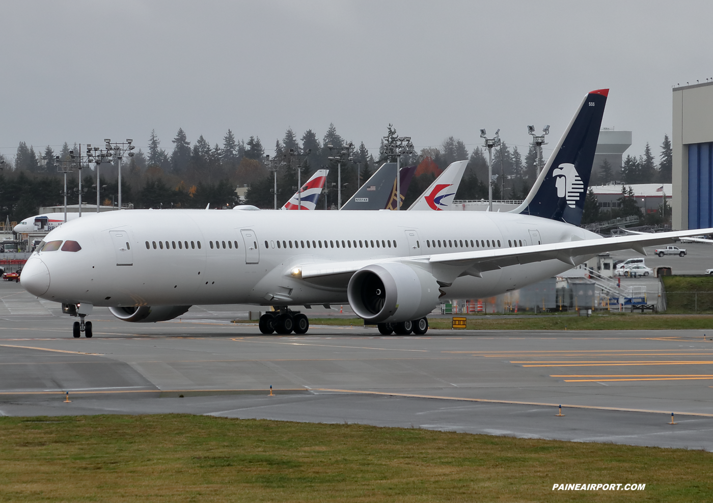 Aeromexico 787-9 XA-SSS at KPAE Paine Field