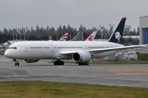 Aeromexico 787-9 XA-SSS at Paine Field