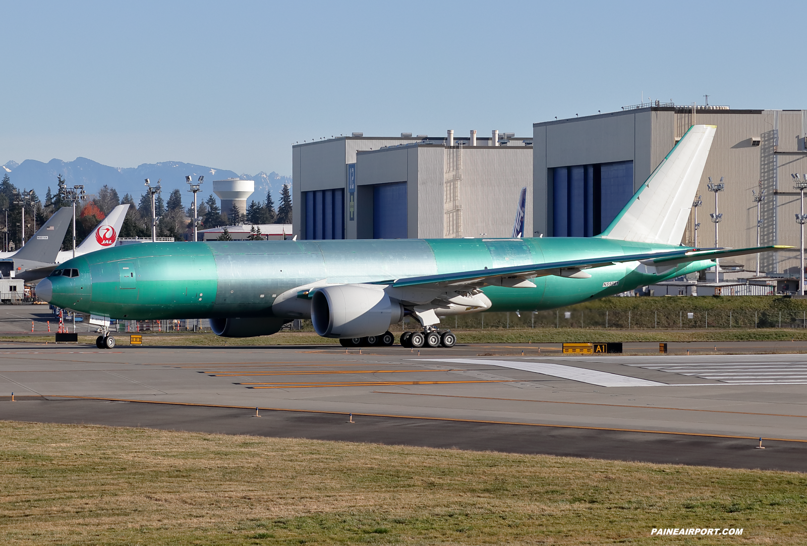 China Airlines 777F B-18772 at KPAE Paine Field