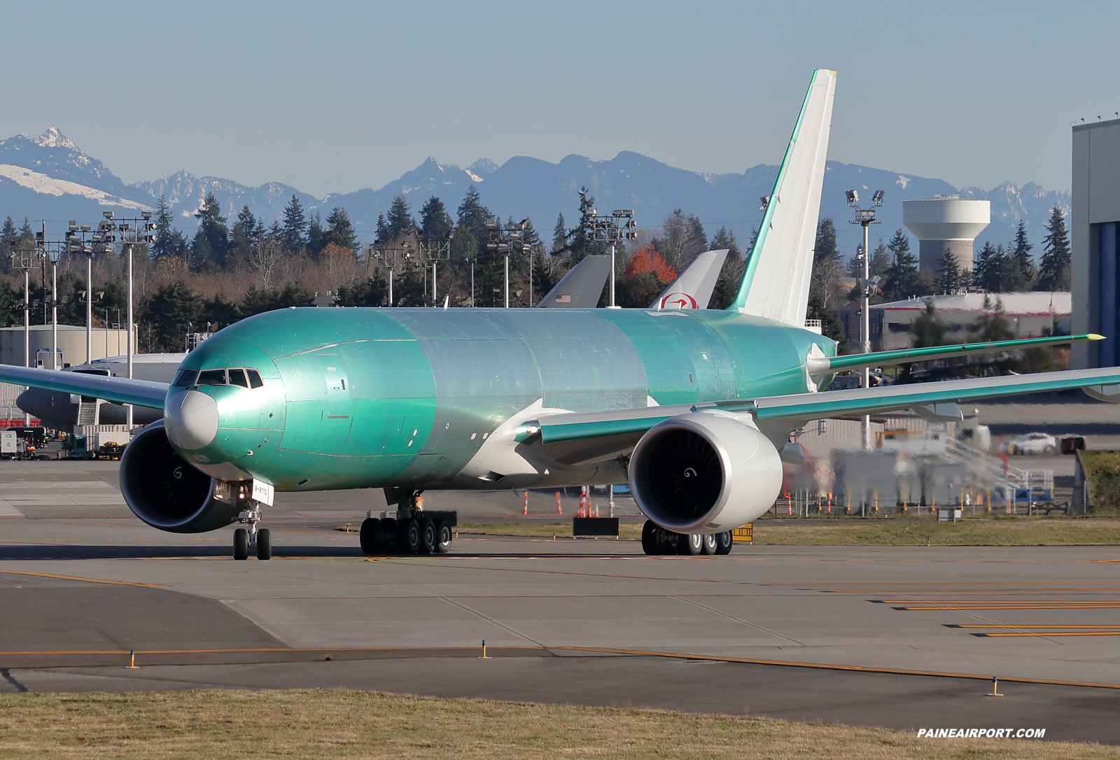 China Airlines 777F B-18772 at KPAE Paine Field