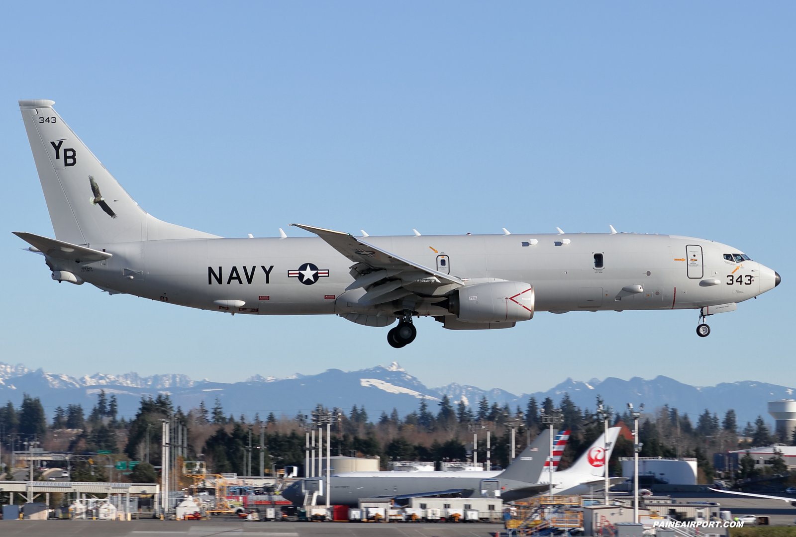 P-8A 169343 at KPAE Paine Field