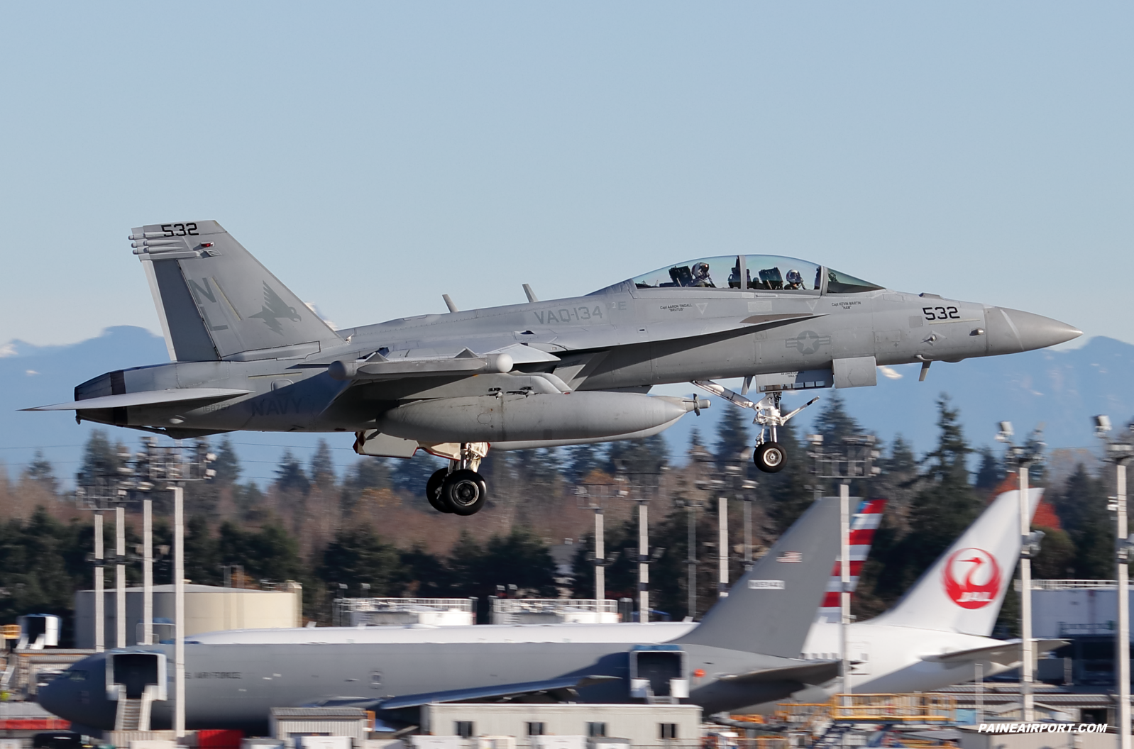 EA-18G 168767 at KPAE Paine Field