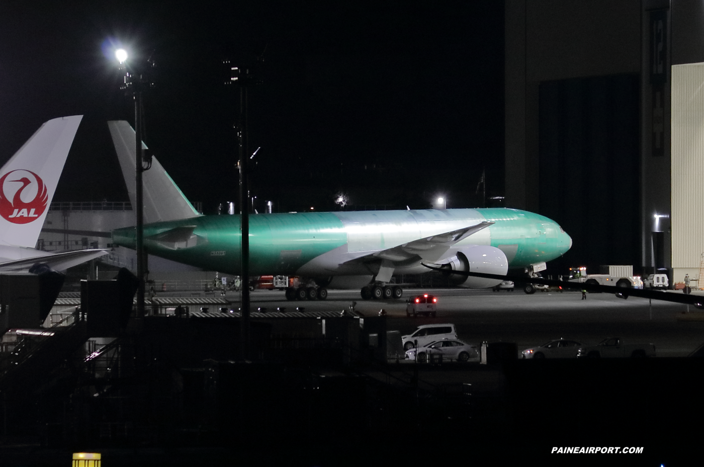 China Airlines 777F B-18772 at KPAE Paine Field