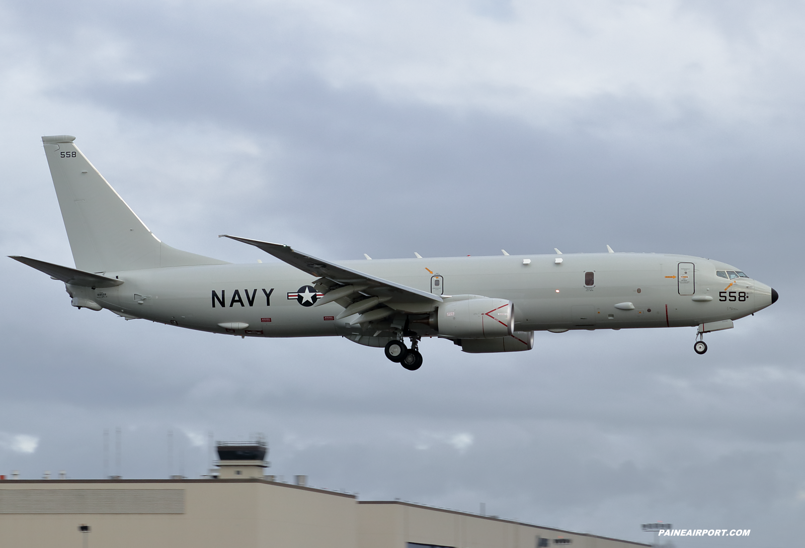 P-8A 169558 at KPAE Paine Field